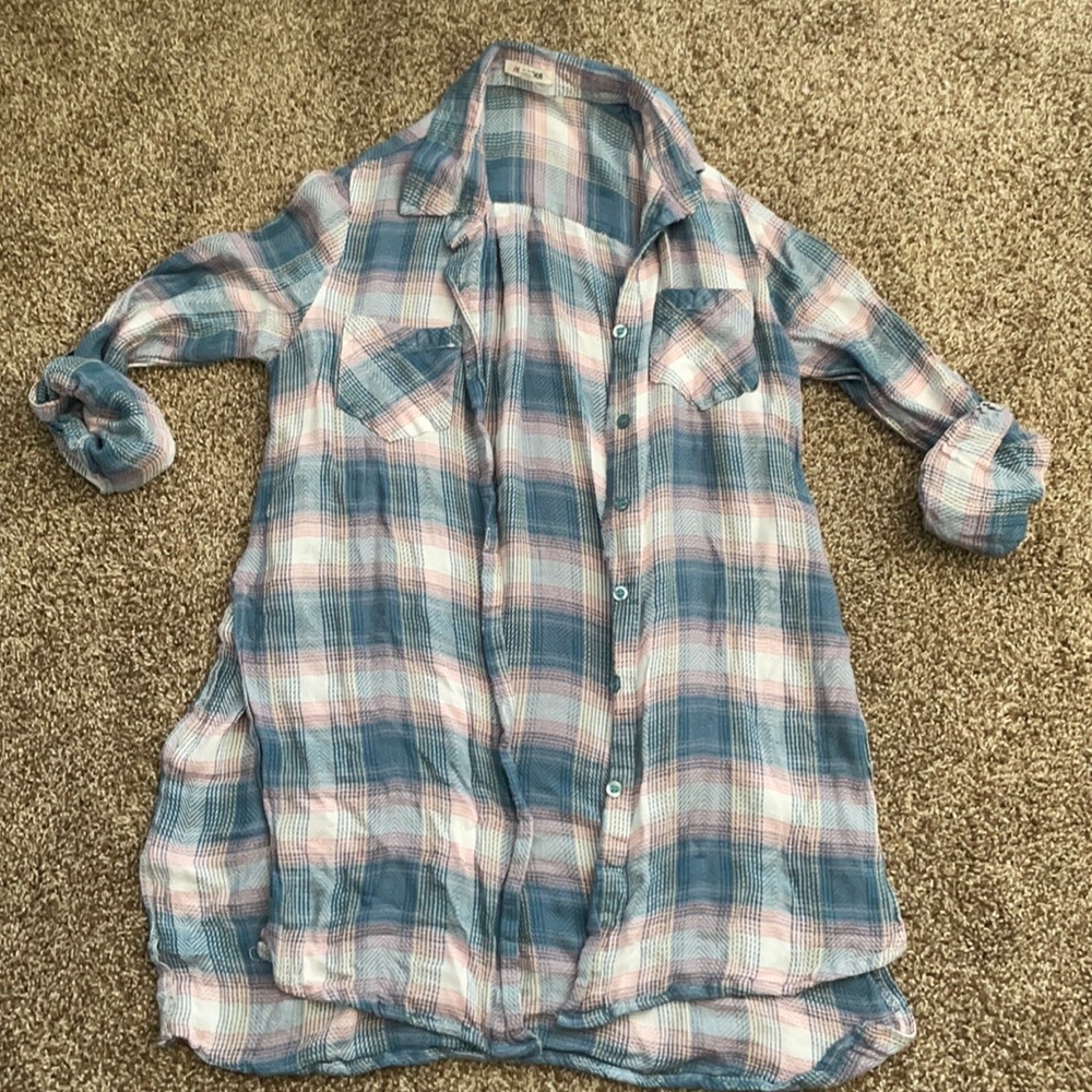 Rayon flannel. Size M.